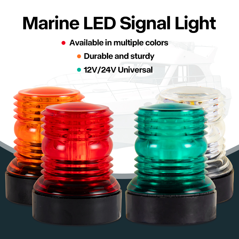 Fishing Boat Navigation Light - 12 V Marine LED Anker Licht