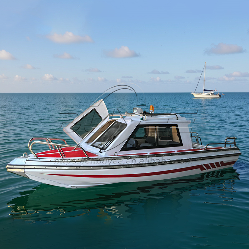 Fishing Boat Fiberglass - 17,6 Fuß/5,38 m Hochgeschwindigkeits-Kabinen-Fischerboot Neue Kleine