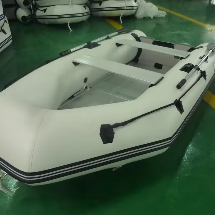 Fishing Boat Aluminum - 10,8 Fuß Aluminium-Schlauchboot, aufblasbares Beiboot, Angelboot,