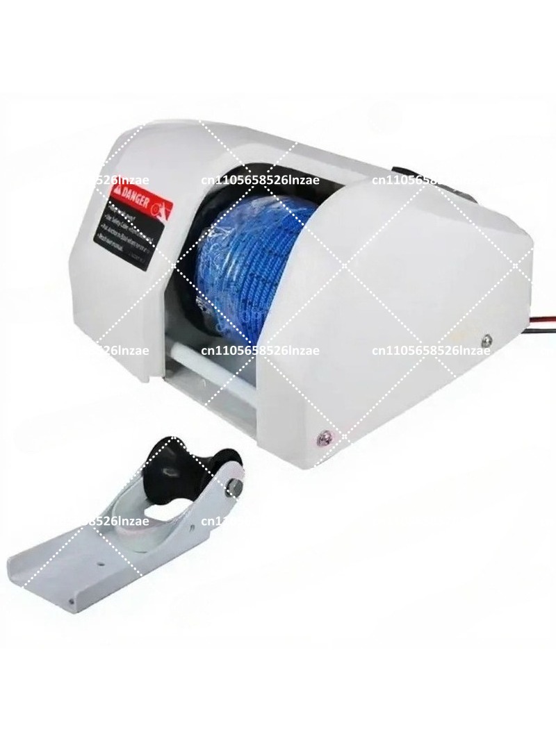 Fishing Boat Anchor Winch - Elektrische Marine-Ankerwinde für Salzwasser-Fischerboote, Hochleistungs-12V-24V-Bootsankerwinde mit