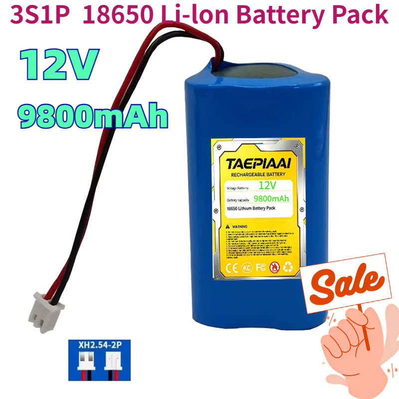 Fishing Boat Navigation Light - 12V 9800mAh 3S1P 18650 Lithium-Ionen-Akkupack 12,6V