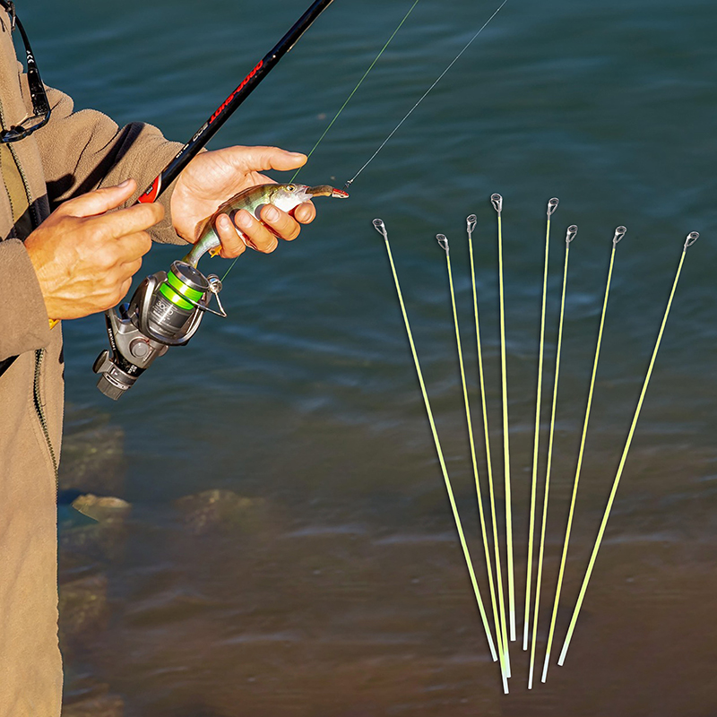 Fishing Boat Fiberglass - 5Pcs 42CM Boot/Floß Stange Spitze Ersatz