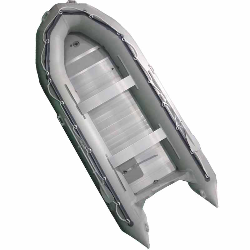 Fishing Boat Outboard Motor - Fabrikpreis Aufblasbares Gummi-Angelrettungs-Familienboot mit Aluminiumboden und