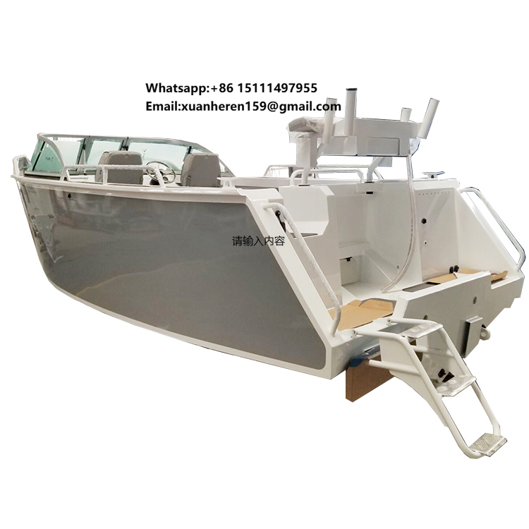 Fishing Boat Aluminum - 5,5m Aluminium-Fischerboot Vollverschweißtes Aluminiumboot