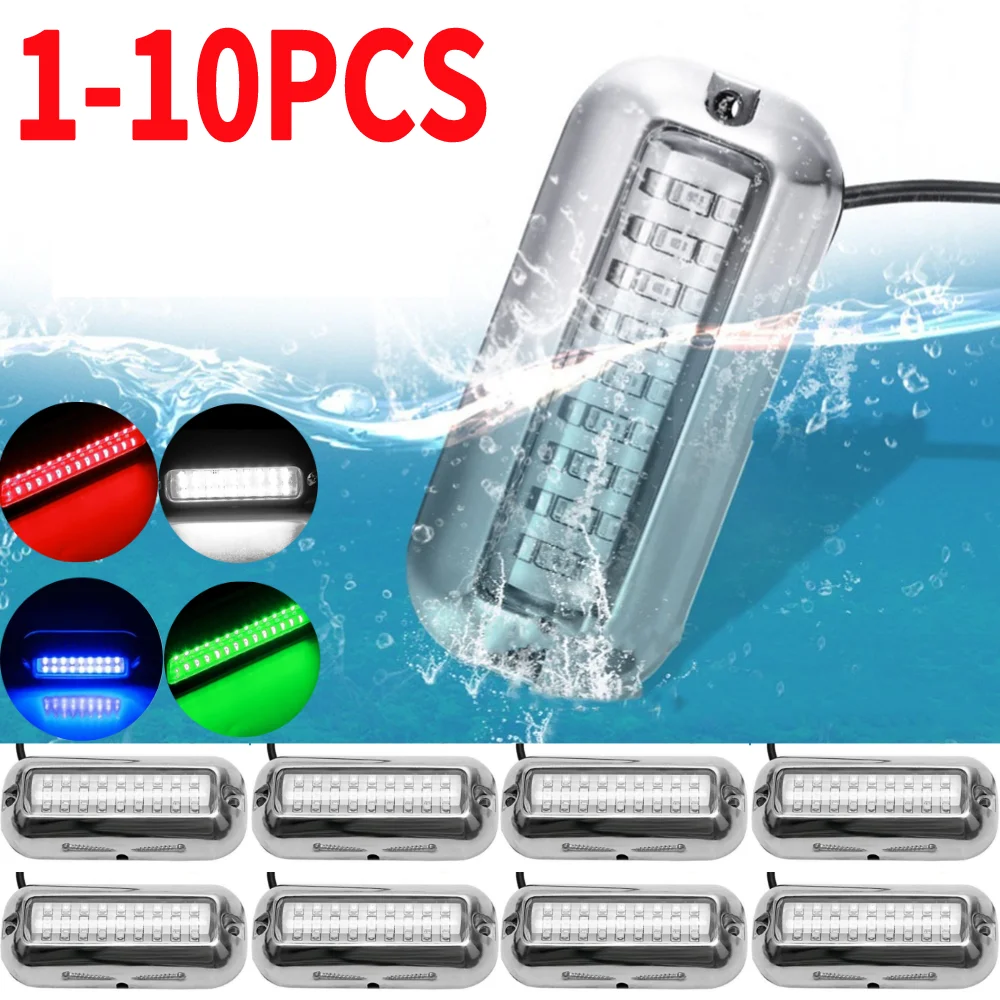 Fishing Boat Navigation Light - 27led Schnellboot Lichter Edelstahl Unterwasser Ponton
