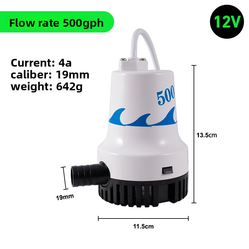 12V 24V Marine-Bilgenpumpe, DC – Fishing Boat Bilge Pump Bewertung und Preis