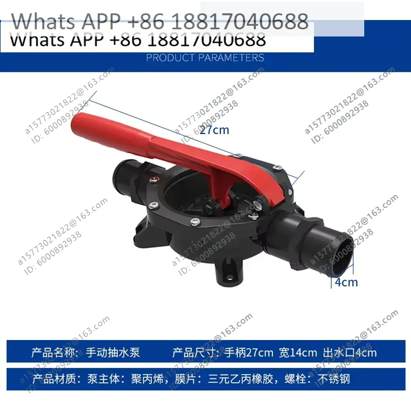 1 Stück Manuelle Handkurbel-Bi – Fishing Boat Bilge Pump Bewertung und Preis