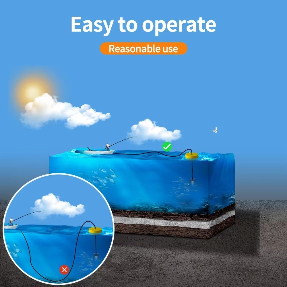Tragbarer Handfischfinder mit  – Fishing Boat Depth Finder Bewertung und Preis