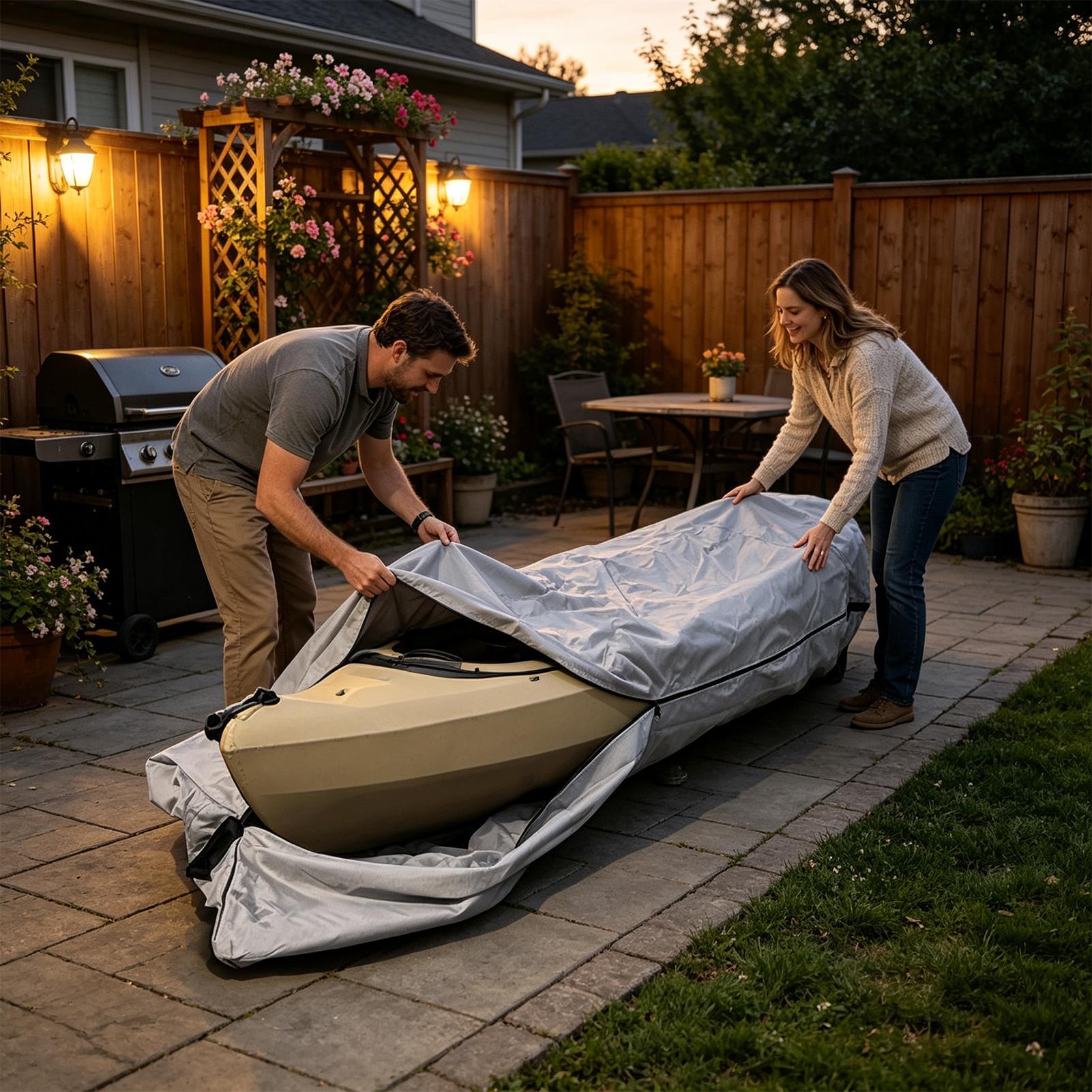 Kajak-Abdeckungen für die Aufb – Fishing Boat Cover Bewertung und Preis