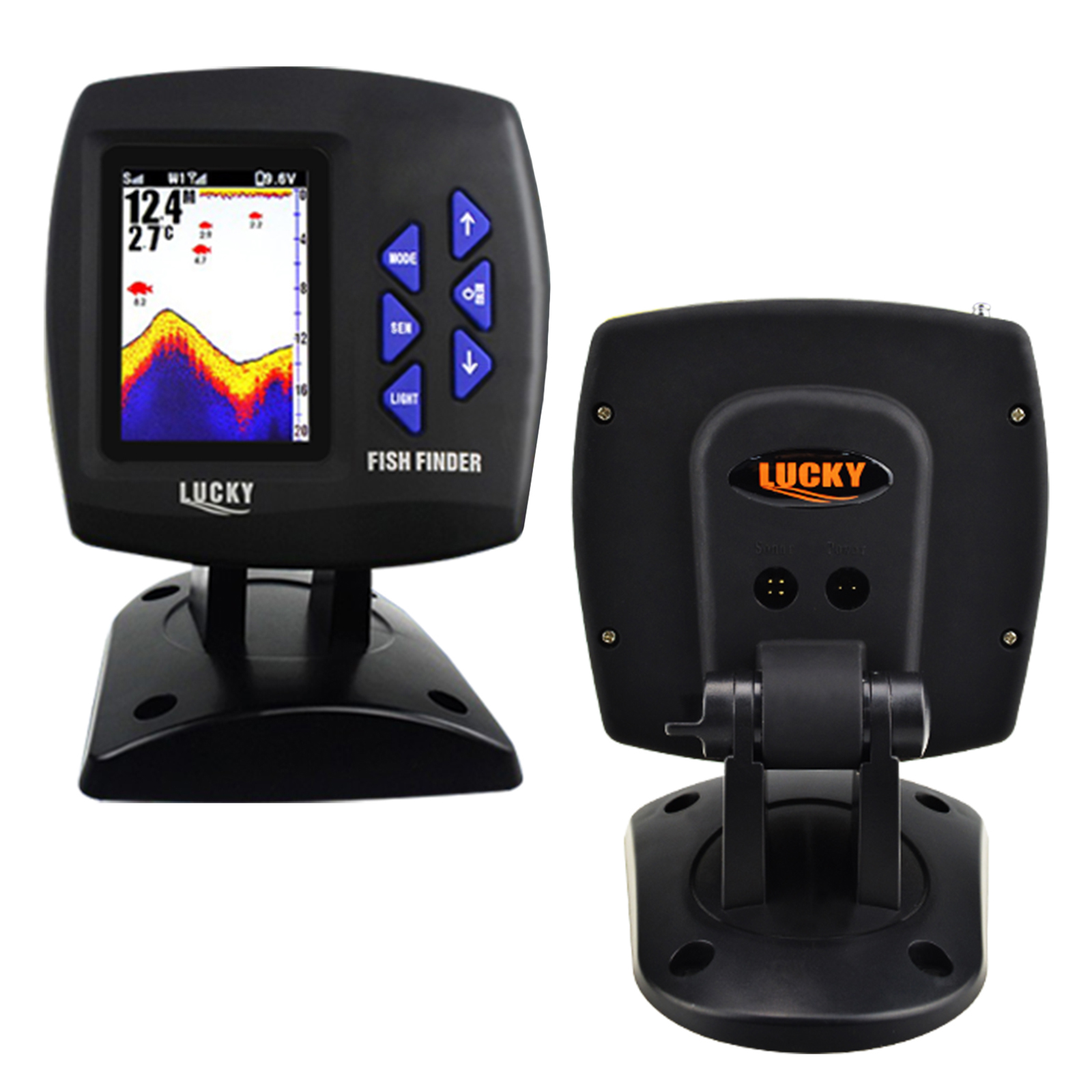 LUCKY Fischfinder 300m/ 980ft  – Fishing Boat Depth Finder Bewertung und Preis