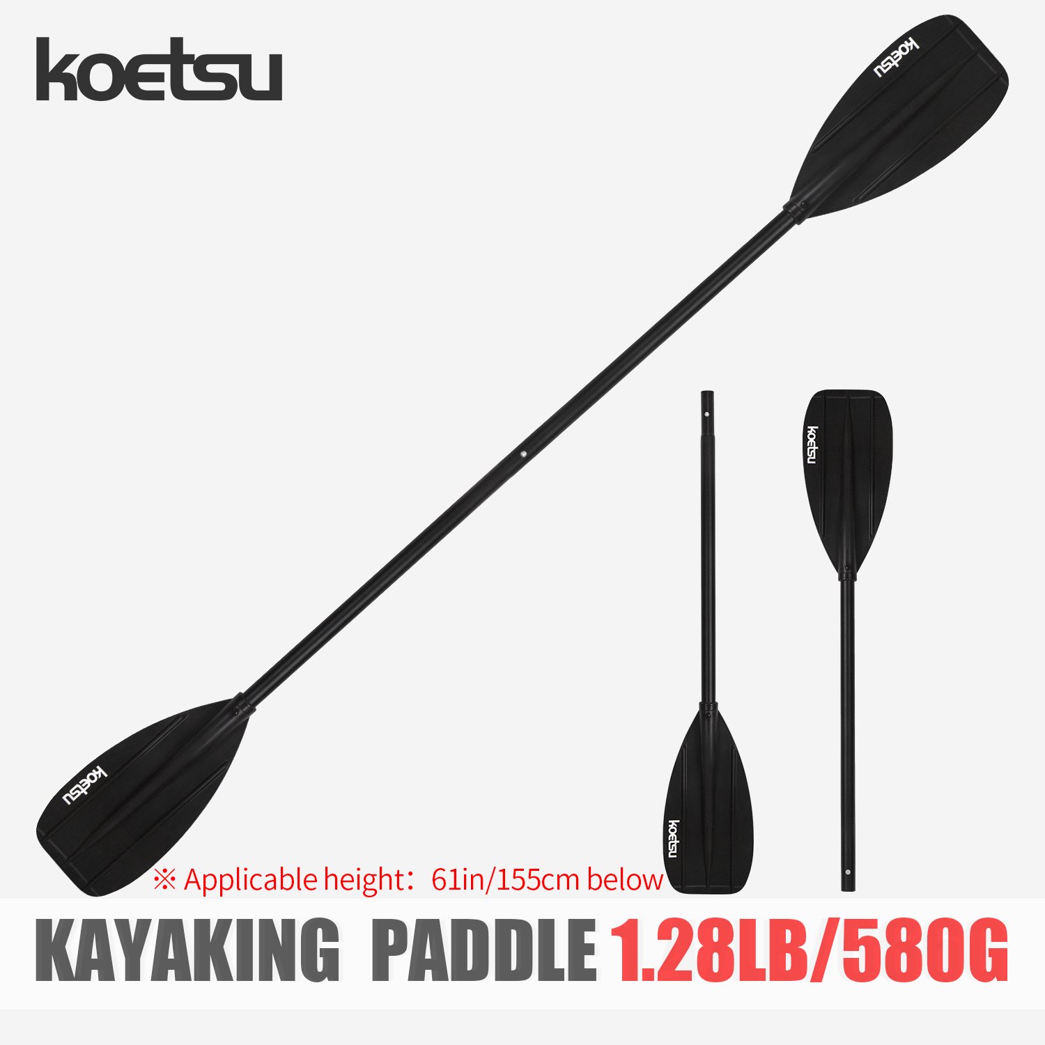 KOETSU Doppelköpfiges Kajakpad – Fishing Boat Paddle Bewertung und Preis