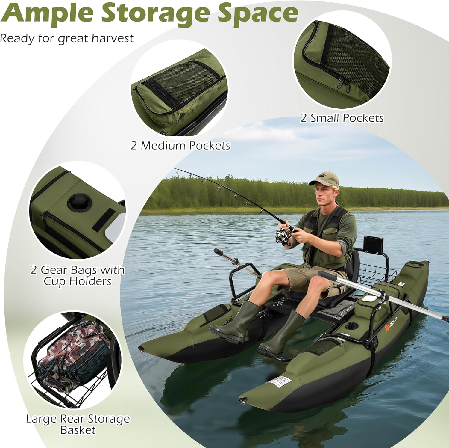 Aufblasbares Belly-Boot für Er – Fishing Boat Paddle Bewertung und Preis