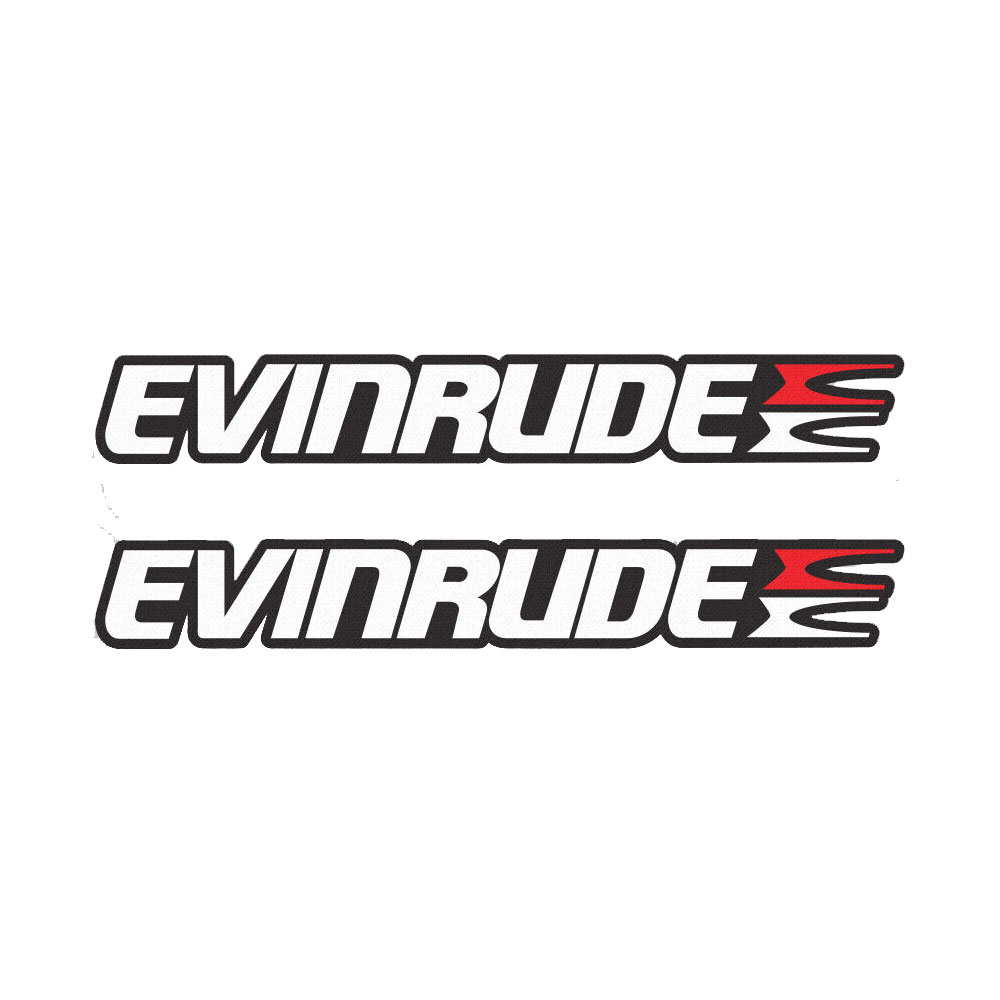 2 Stück für Evinrude Aufkleber – Fishing Boat Outboard Motor Bewertung und Preis