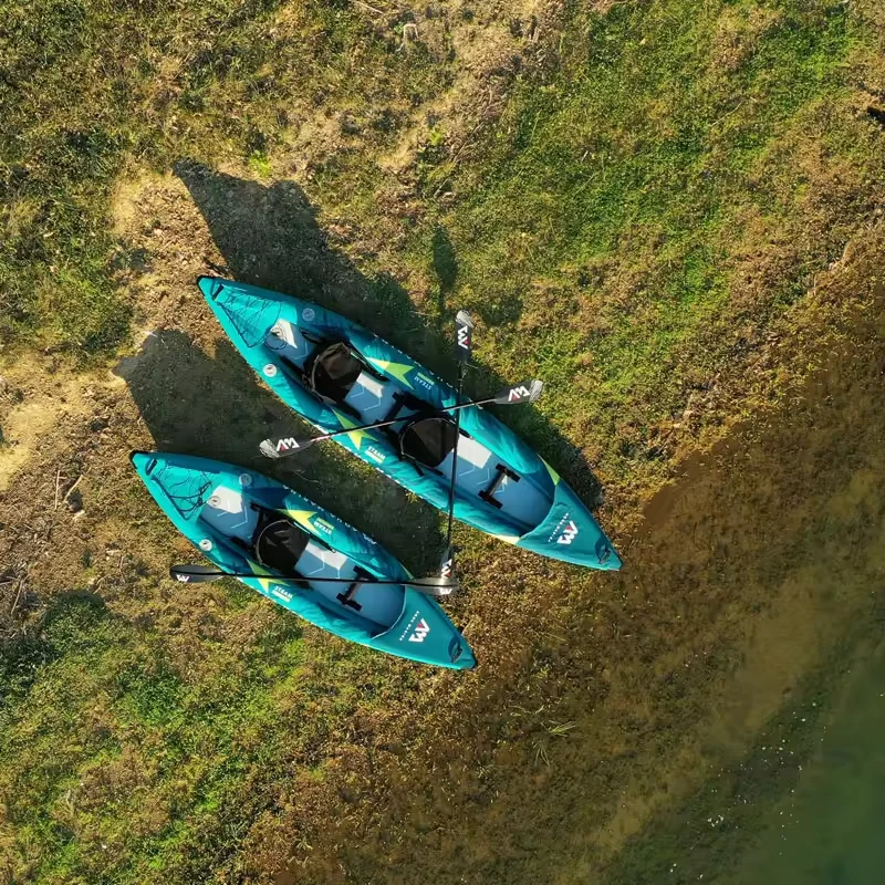Aufblasbares Kanu-Kajak für 1- – Fishing Boat Paddle Bewertung und Preis