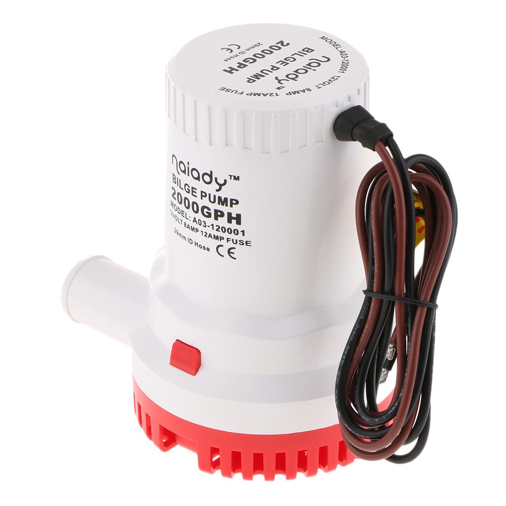 Elektrische Bilgepumpe 2000GPH – Fishing Boat Bilge Pump Bewertung und Preis
