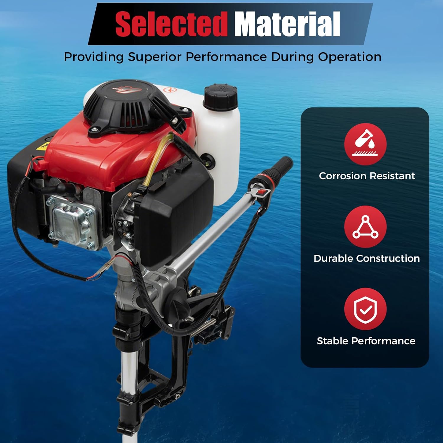 4 PS Außenbordmotor, 4-Takt 53 – Fishing Boat Outboard Motor Bewertung und Preis