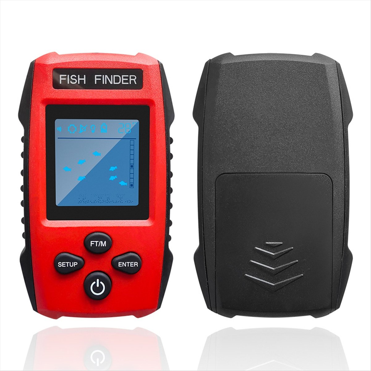 Farb-LCD-Fischfinder, kabelgeb – Fishing Boat Depth Finder Bewertung und Preis
