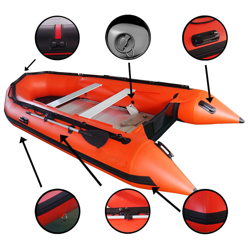Fabrikpreis Aufblasbares Gummi – Fishing Boat Outboard Motor Bewertung und Preis