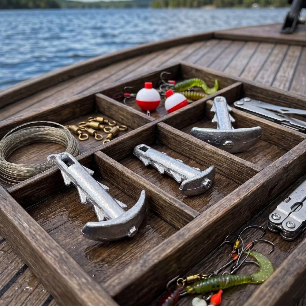 5 Stück Seeigel-Ködergewichte  – Fishing Boat Anchor Bewertung und Preis